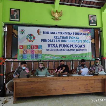 Pemerintah Desa Pungpungan Bentuk Relawan Pendataan IDM Berbasis SDGs